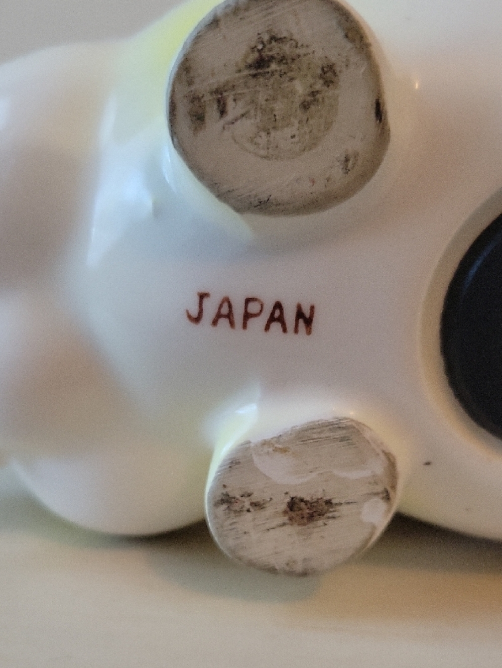 Vintage Porcelain Japanese Piggy Bank - Picture 2 of 3